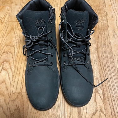 Timberland black boys boots EU 39