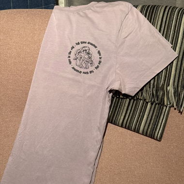 T-Shirt - Lavendelfarben - Pilzmotiv