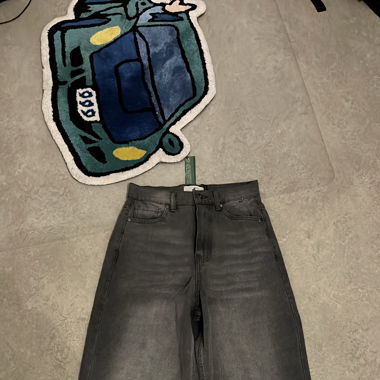 Scuffer jeans washed black