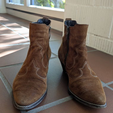 Echt Leder Cowboy Stiefeletten - Paul green 
