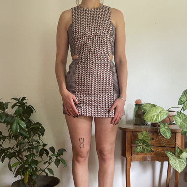 Minikleid Skort 