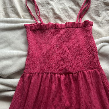 pink summer dress