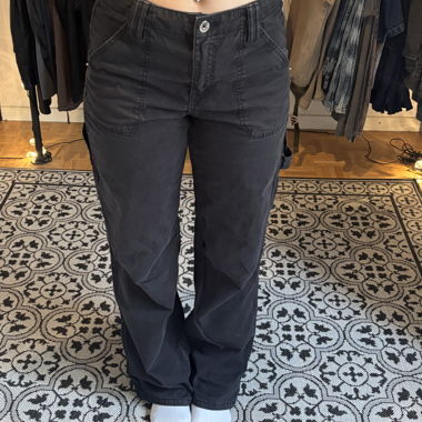 Pantaloni Cargo Neri