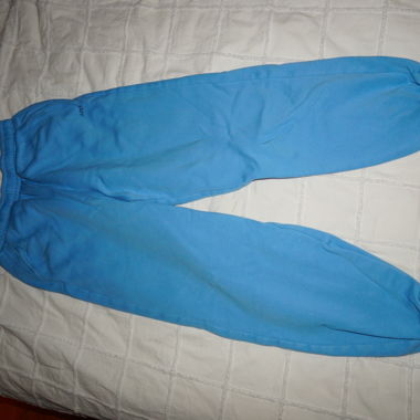 Pantalone tuta azzurro