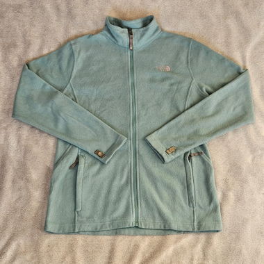 The North Face vintage turquoise fleece