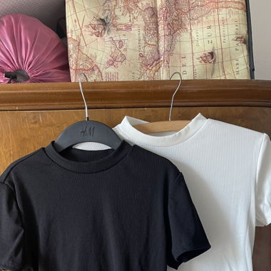 Maglie bianca/ nera