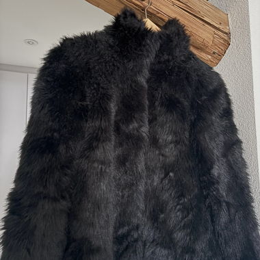 Veste en fausse fourrure chaude