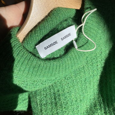 Maglione verde fluo SAMSØE SAMSØE