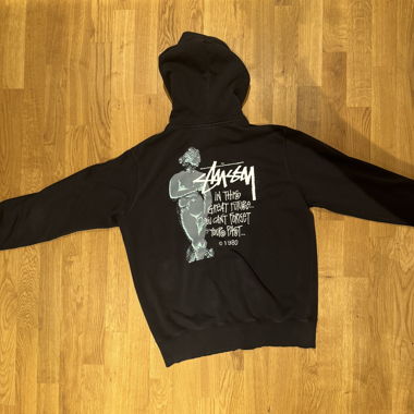 Rare Stüssy Black Zip-Hoodie