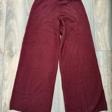 Weite Hose Bordeaux