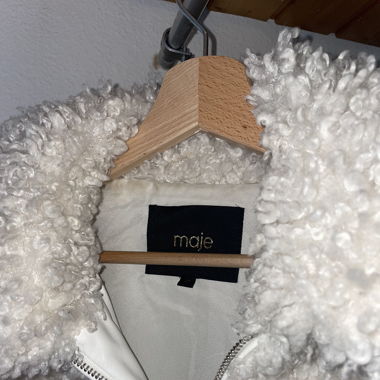 Manteau laine Maje bomber