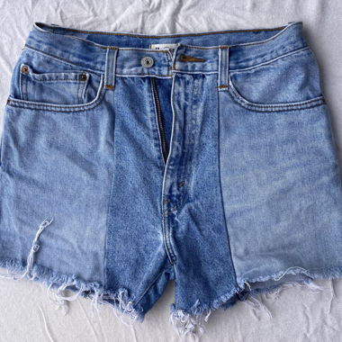 Rework Denim-Shorts Gr. 28