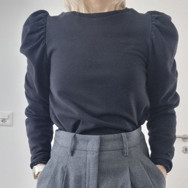 Pullover mit Puffärmel