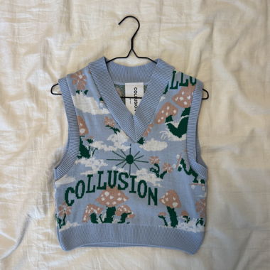 Gilet tricoté Collusion
