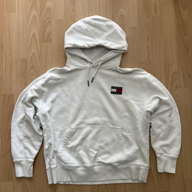 Tommy Jeans Hoodie weiss Gr. S/M