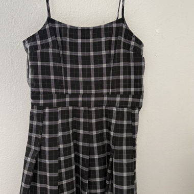 Robe à carreaux H&M Divided