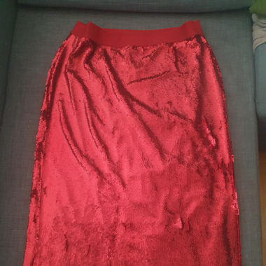 Parfois red pailettes rock
