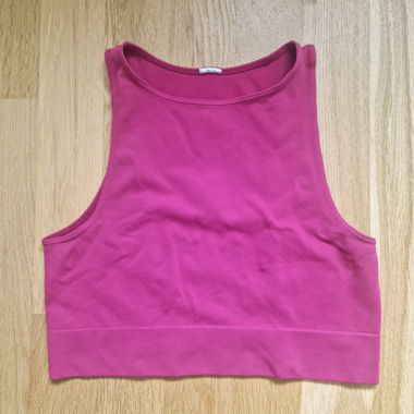Croptop Bustier Gr. L pink magenta Yamamay