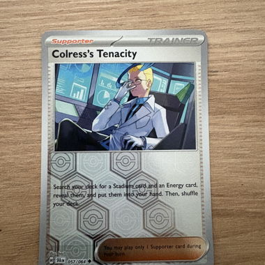 Carte Pokémon Colress's Tenacity