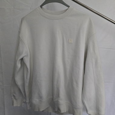 Weisses Sweatshirt 