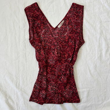 Kostenloser Versand Vintage-Top Y2K