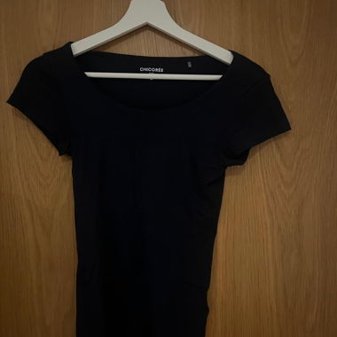 Chicorée black short sleeve t-shirt