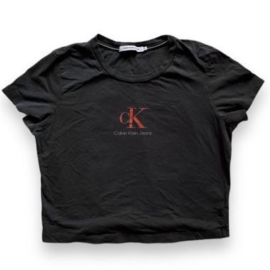 Black Calvin Klein Baby Tee