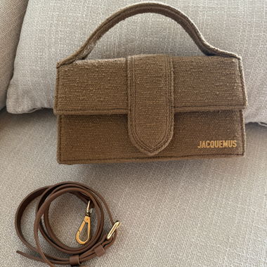 JACQUEMUS Le Grand Bambino Bouclé / Canvas