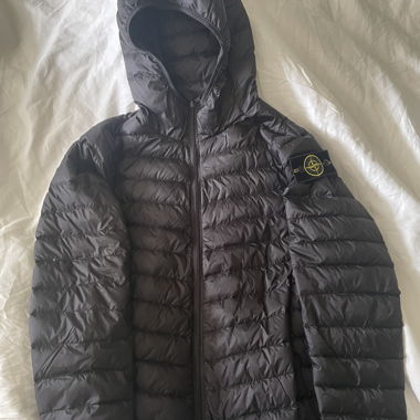 Stone Island Daunenjacke Schwarz