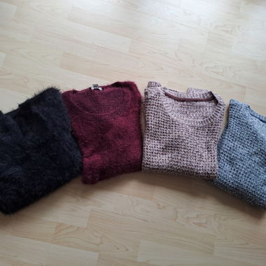 4 flauschige Winterpullover