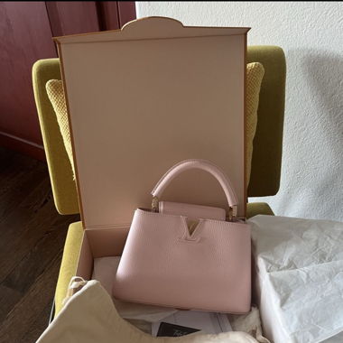 Louis Vuitton cappucines Rosa neu