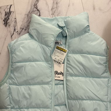 Babyblau gilet klein