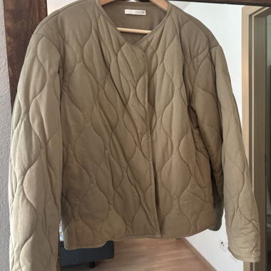 Khaki padded ZARA jacket