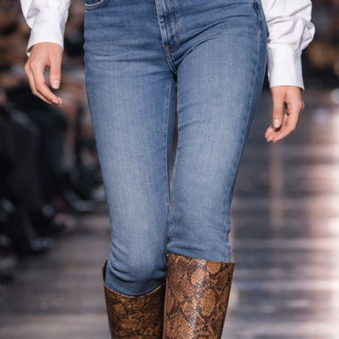 Vintage/ Bottes en cuir