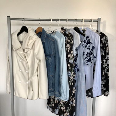 Schönes Kleiderpaket blau Grösse XS/S 