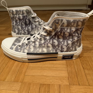 Dior high-top sneakers white/grey