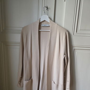 Long cardigan zara