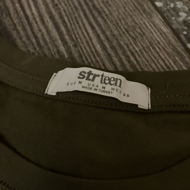 Longsleeve verde oliva Strteen Taglia M