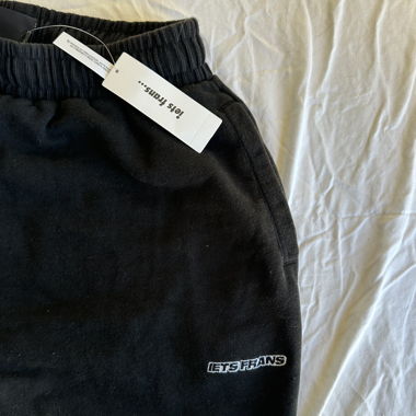 Schwarze IETS FRANS Joggers, neu