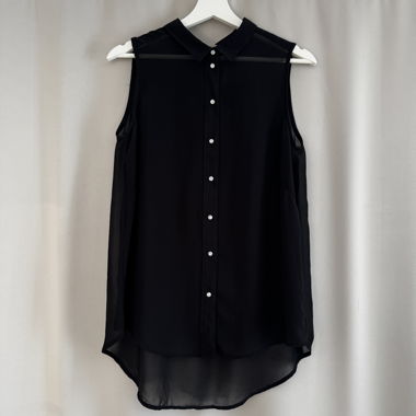 Débardeur blouse sans manches