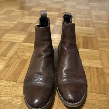 Echtleder Chelsea Boots