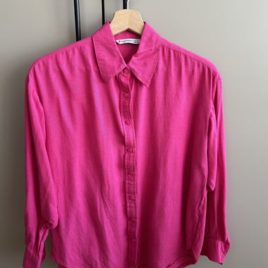 Pink Knit Shirt by Stradivarius