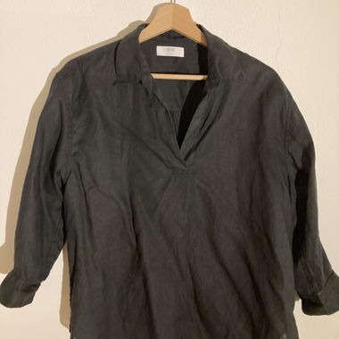 Leinen-Bluse, Uniqlo