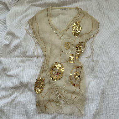 Vintage Sequin Top