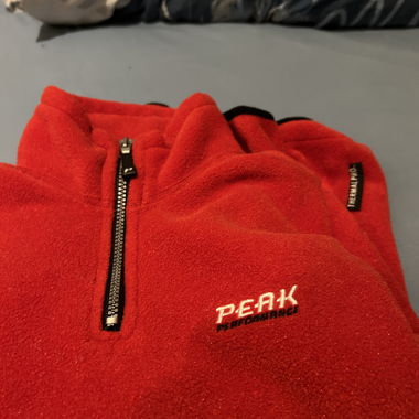 Vintage Peak Performance Fleece rot