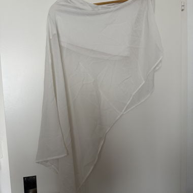 Haut poncho transparent Stradivarius