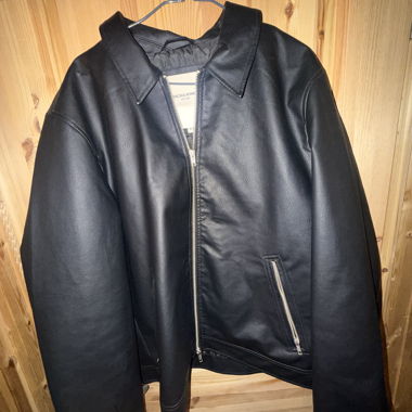 Veste en cuir Jack & Jones
