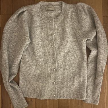 Neo Noir Strickcardigan Grau