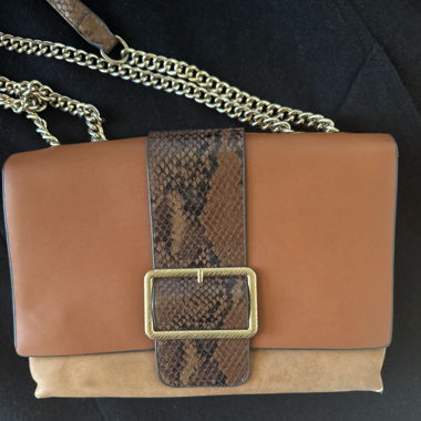 Borsa a tracolla con catena