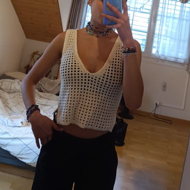 Häkeltop / Weste 